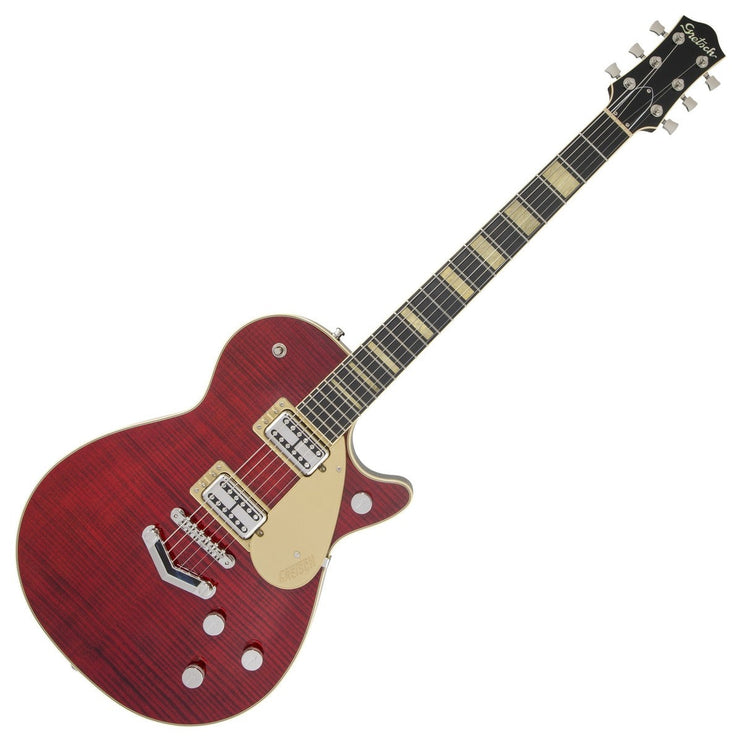 Gretsch G6228FM Players Edition Jet BT Flame Maple Crimson Stain