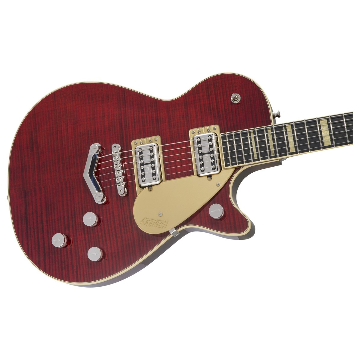 Gretsch G6228FM Players Edition Jet BT Flame Maple Crimson Stain