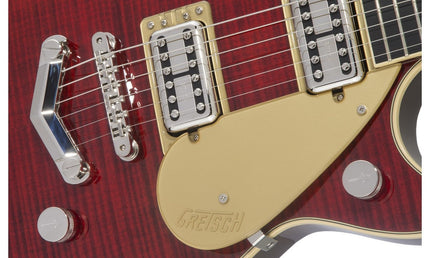 Gretsch G6228FM Players Edition Jet BT Flame Maple Crimson Stain