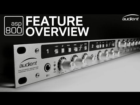 Audient ASP 800 video