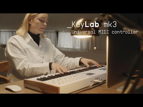 Arturia Arturia Keylab 61 mk3 BLACK video