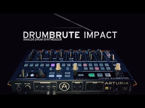Arturia DrumBrute Impact video