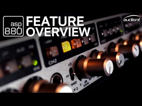 Audient ASP 880 video