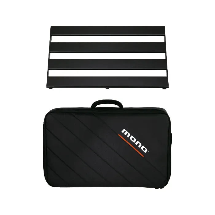 Pedalboard Rail Medium Black + Stealth Tour Accessory Case