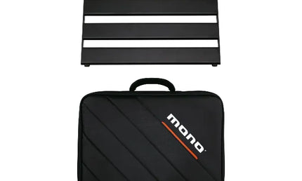 Pedalboard Rail Small, Black +  Stealth Club Accessory Case, Black