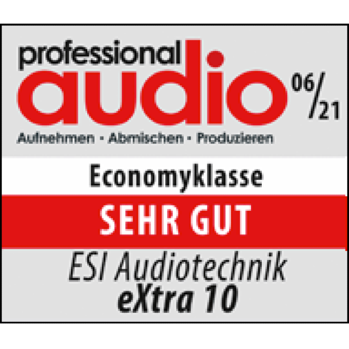 ESI Audio - ESIEXTRA10 - High Quality Monitoring Headphones with Dsoniq Realphones Modeling Software