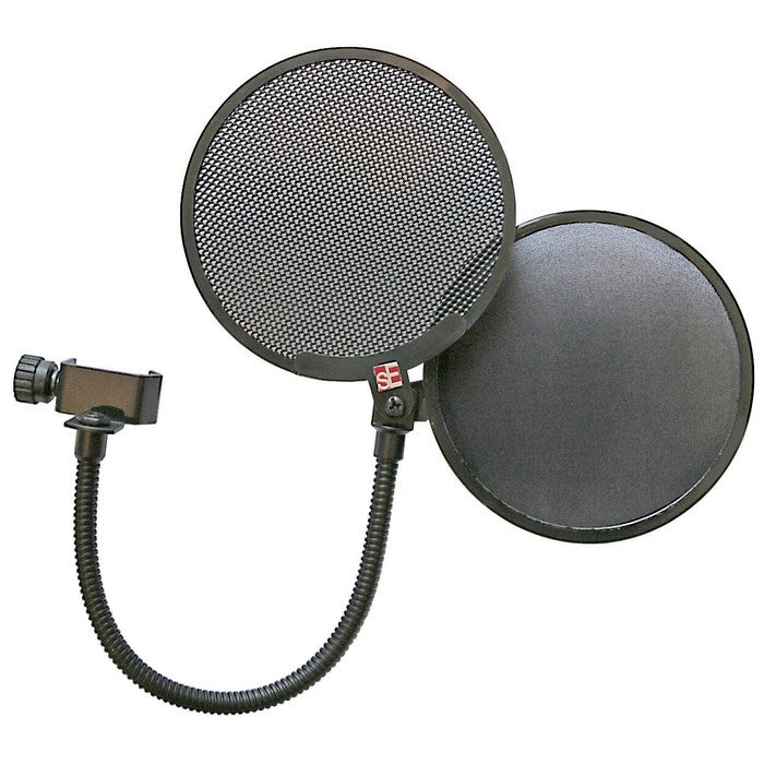 sE Electronics - QRDUALPOP - professioneel `dual` popfilter: staal + nylon