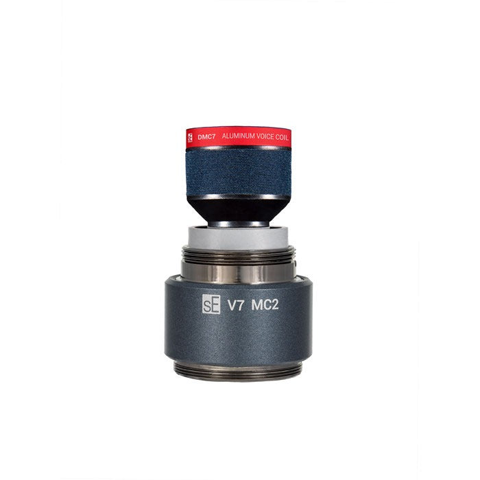 sE Electronics - QRV7MC2BLKBLU - Dynamic Mic Capsule for Sennheiser Wireless systems, Black/Blue