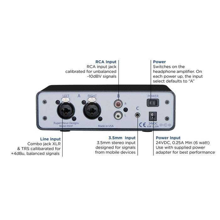 Rupert Neve Designs – WRRNHP - Headphone Amp