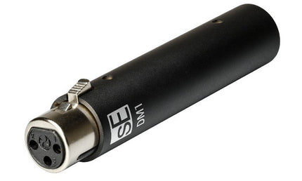 sE Electronics - QRDM3BLK - All-black version of the DM3, ultra-slim active inline preamp