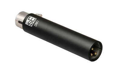sE Electronics - QRDM3BLK - All-black version of the DM3, ultra-slim active inline preamp
