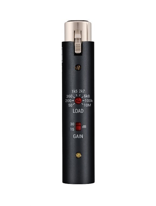 sE Electronics - QRDM2BLK - All-black version of the DM2 ultra-slim active inline preamp