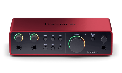 Focusrite – RFO SCARLETT4-2I2 – Audio Interface