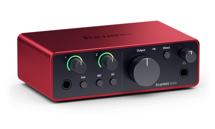 Focusrite – RFO SCARLETT4-SOLO-STUDIO – Studio Bundle