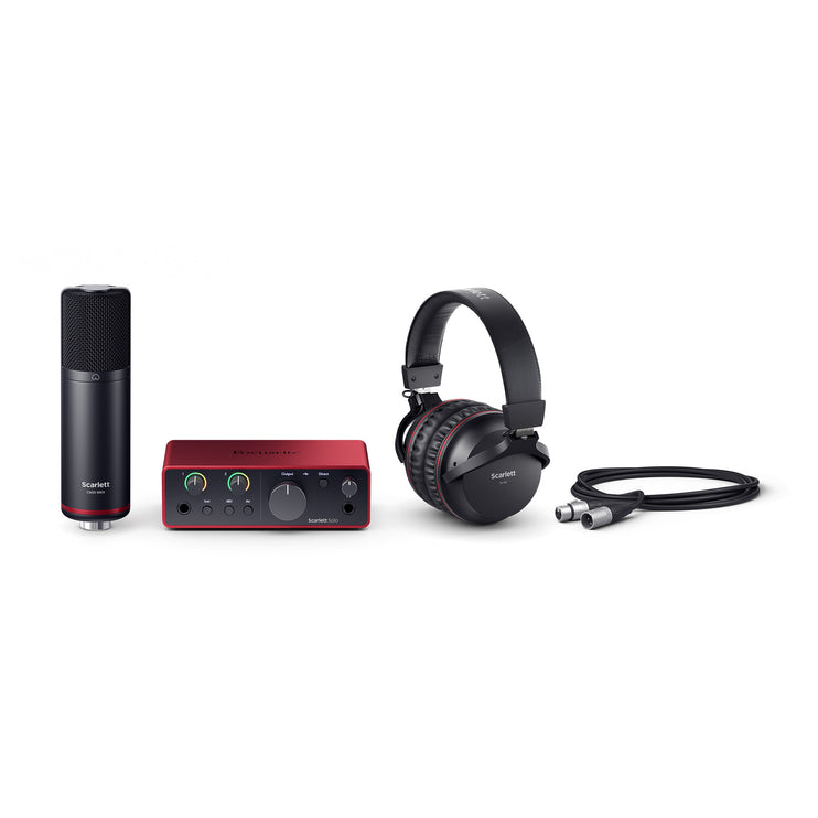 Focusrite – RFO SCARLETT4-SOLO-STUDIO – Studio Bundle