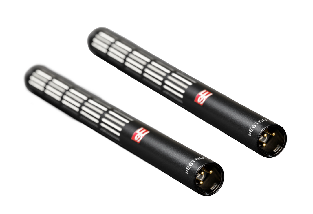 sE Electronics - QRSE6160P - Matched Pair Premium Small Diaphragm Shotgun mics