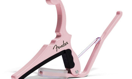 Kyser - KYKFENDERSP - Fender® X Kyser® Quick-Change® Electric Guitar Capo, Shell Pink