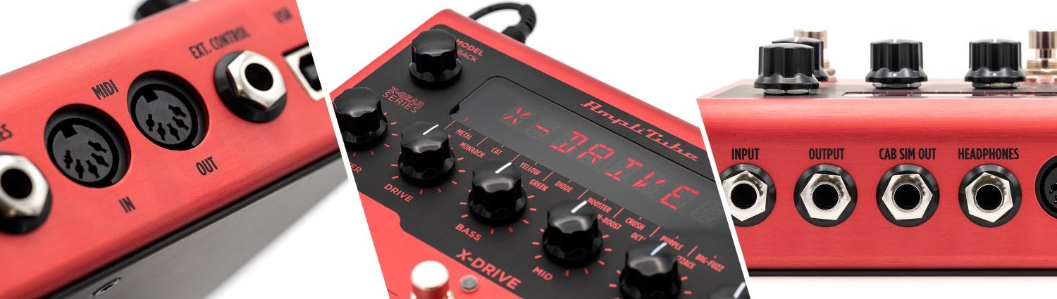 IK Multimedia - IKMXGPEDALXDRIVE - Boutique Pedal with 16 Overdrive and Distortion Effects
