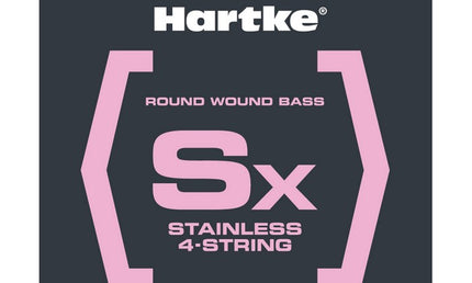 Hartke - Lrhsbsx445 - Stainless Steel Light 4 String (45, 65, 80, 105) Premium Usa Bass Strings