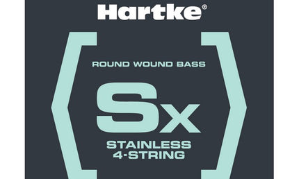 Hartke - Lrhsbsx440 - Stainless Steel Extra Light 4-String (40, 60, 80, 100) Premium Usa Bass Strings