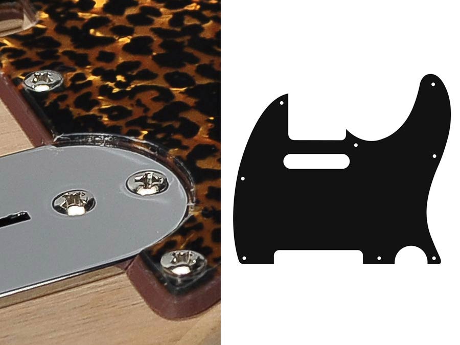 Boston TE-210-RBP slagplaat, Teaser, 2-laags, tiger brown pearl, standaard