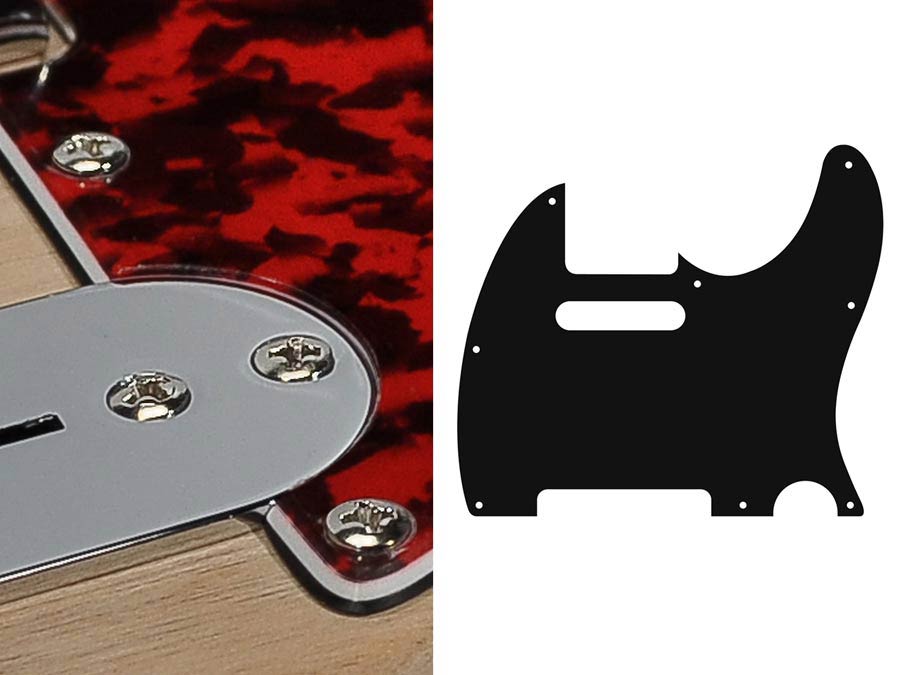 Boston TE-310-RR slagplaat, Teaser, 3-laags, tiger red, standaard
