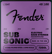 Fender F-7250L SubSonic 7250 Nickel-Plated Steel basgitaarsnaren 40-100