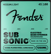 Fender F-7250ML SubSonic 7250 Nickel-Plated Steel basgitaarsnaren 45-100
