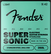 Fender F-350L-B SuperSonic 350 Stainless Steel elektrische gitaarsnaren 9-42