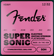 Fender F-50H SuperSonic 50 Flatwound elektrische gitaarsnaren 12-52