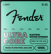 Fender F-1250L UltraCore 9-42 Nickel-Plated Steel met baleinde