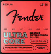 Fender F-4250R UltraCore Bullets elektrische gitaarsnaren 10-46 Nickel-Plated Steel met bulleteinde