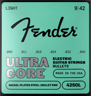 Fender F-4250L UltraCore Bullets 9-42 Nickel-Plated Steel met bulleteinde