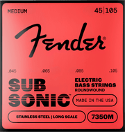 Fender F-7350M SubSonic 7350 Stainless Steel basgitaarsnaren 45-105