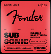 Fender F-9050CL SubSonic 9050 Stainless Steel Flatwound basgitaarsnaren 45-105