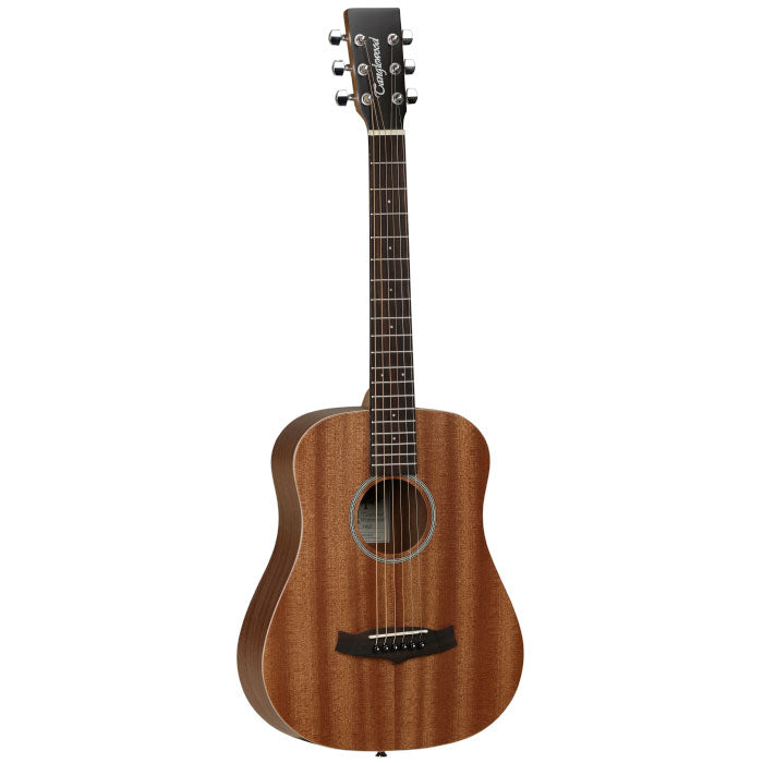 Tanglewood - TW2T - Model: travel orchestra, mahonie bovenblad achterblad en zijkant incl. luxe gitaartas.