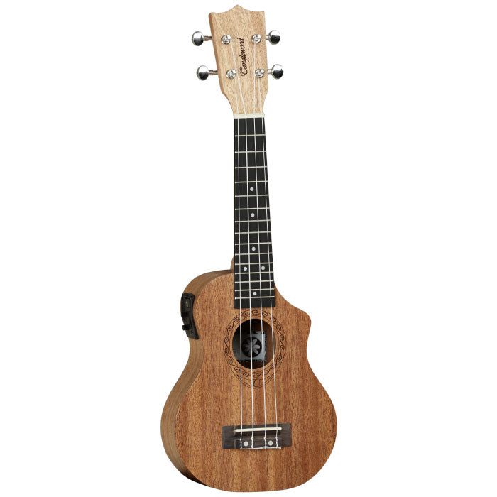 Tanglewood - TWT1CE - Model Cutaway Soprano Ukelele, Natural Satin