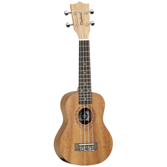 Tanglewood - TWT1 - Model sopraan ukulele, geheel mahonie, lak  transparant mat.