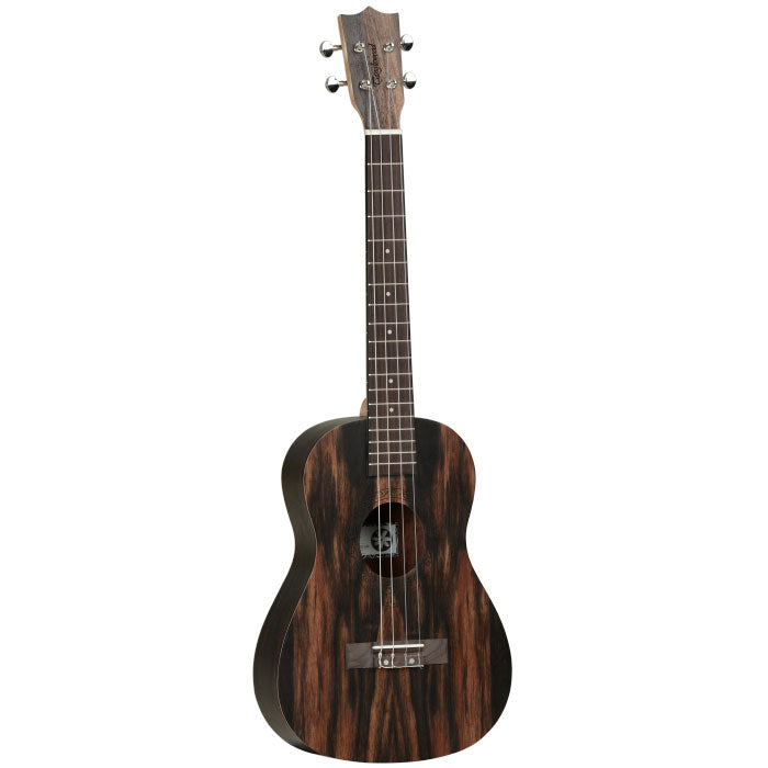 Tanglewood - TWT20 - Model bariton ukulele, geheel in ebben, lak transparant mat