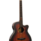 Tanglewood - TW4 CE KOA - Tanglewood KOA: Een Elegante Super Folk Cutaway Gitaar