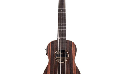 kala - Striped Ebony Fretted Acoustic-Electric U•BASS® w/ Round Wounds