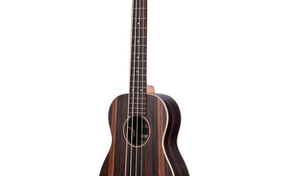 kala - Striped Ebony Fretted Acoustic-Electric U•BASS® w/ Round Wounds