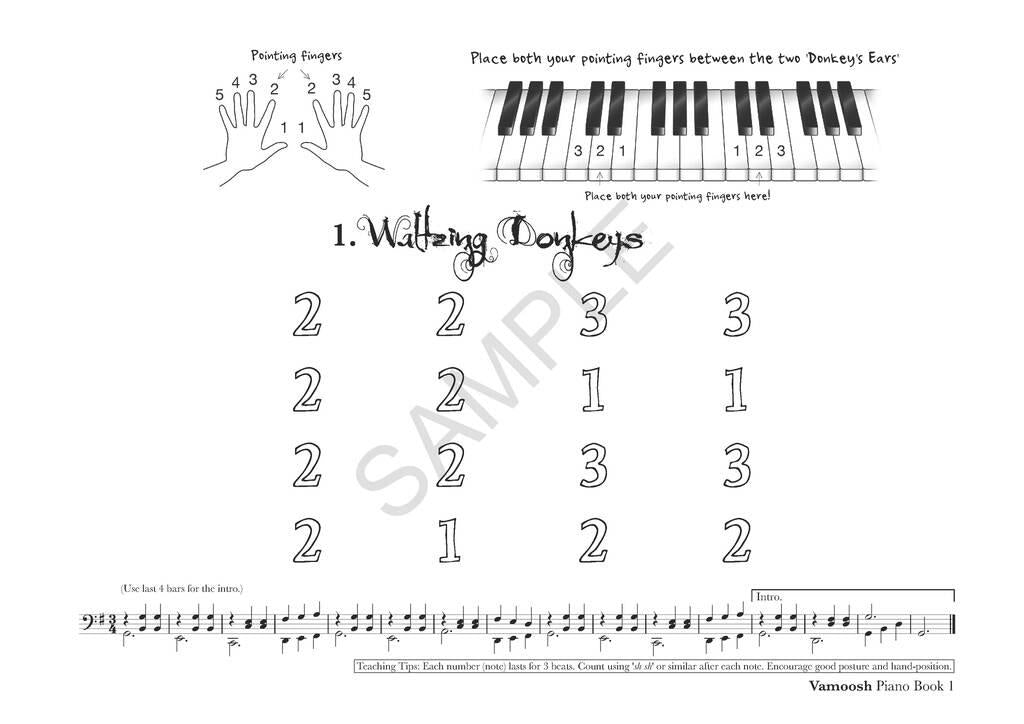 Vamoosh Piano Book 1