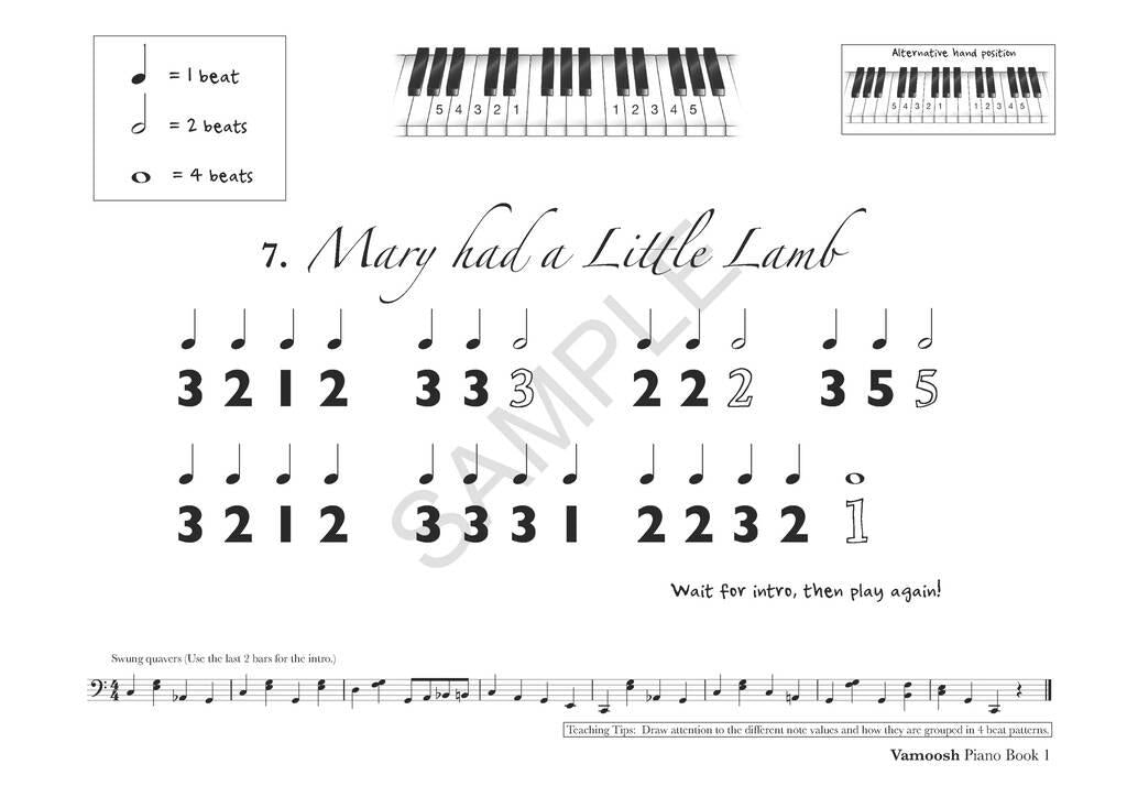 Vamoosh Piano Book 1