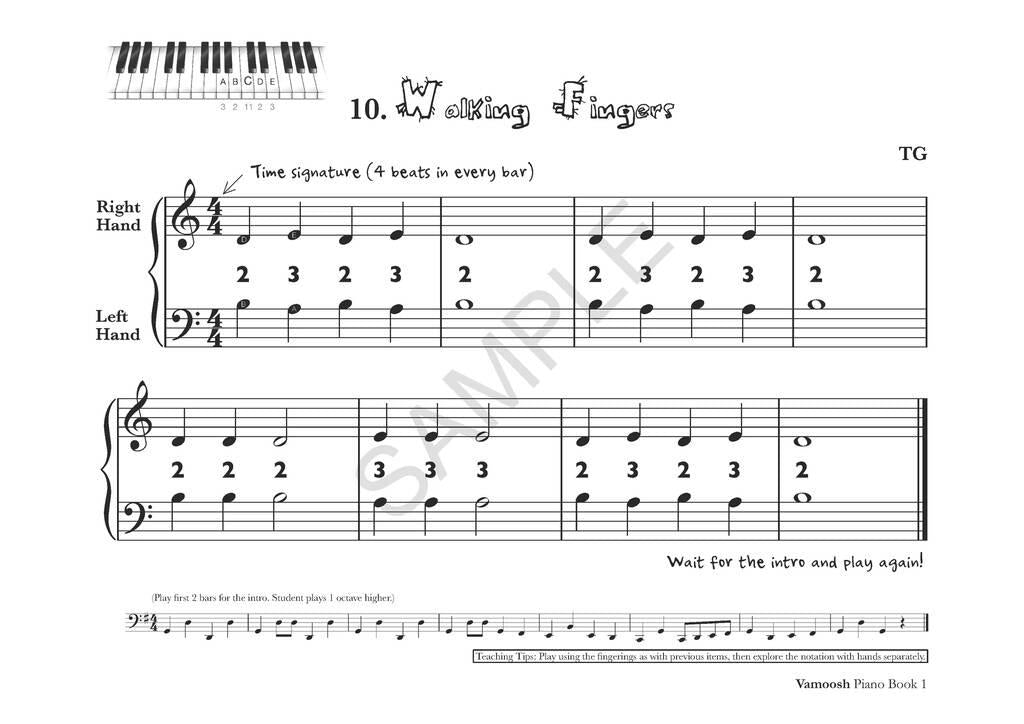 Vamoosh Piano Book 1