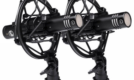 Warm Audio - WA84CBST - Small Diaphragm Condenser Microphone, Black, Stereo Pair