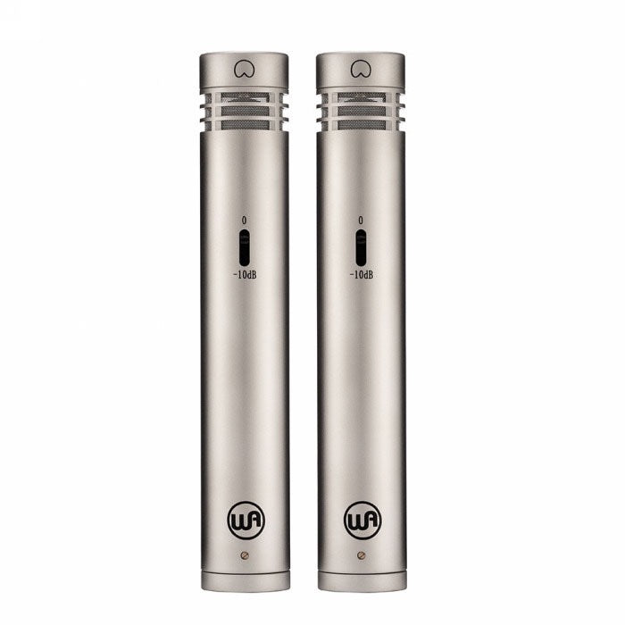 Warm Audio - WA84CNST - Small Diaphragm Condenser Microphone, Nickel, Stereo Pair