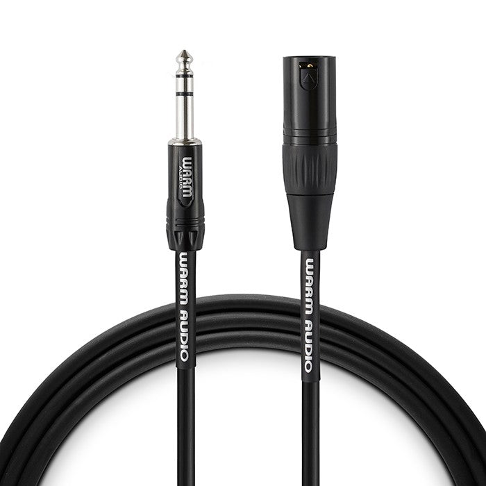 Warm Audio Pro Series - Studio & Live XLR Male to TRS Male 3' (0.9 m)