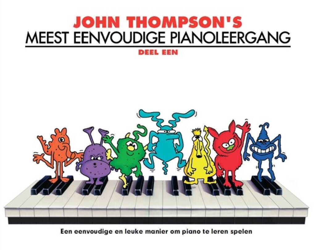 Thompson: Meest Eenvoudige Pianoleergang 1