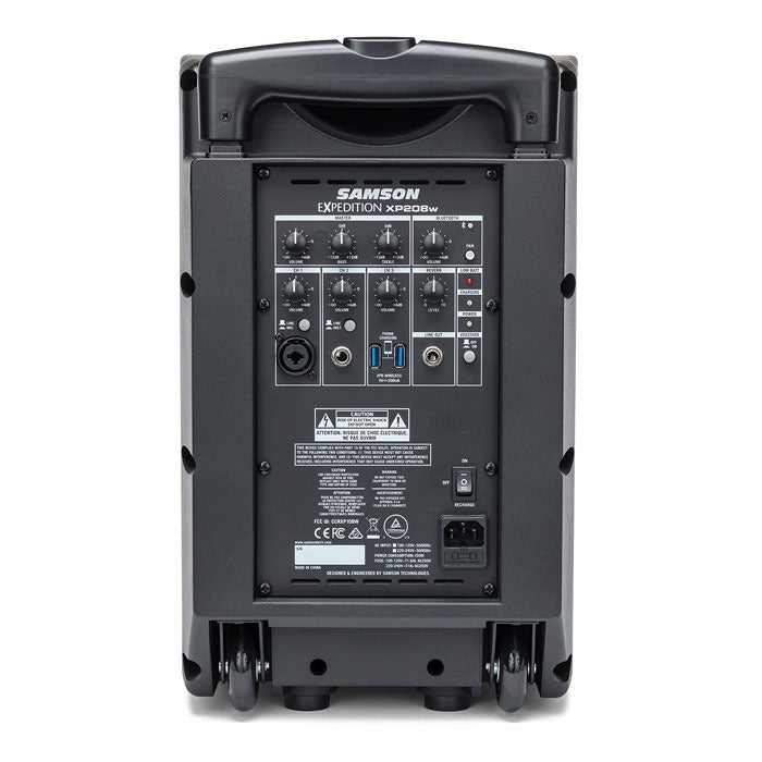 Samson - KRXP208W - Rechargeable Portable PA with Handheld Wireless System and Bluetooth®